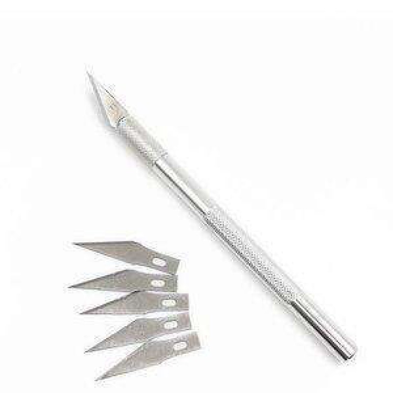 Cre8tion Metal Handle Nail Art Knife Craft, 16177 